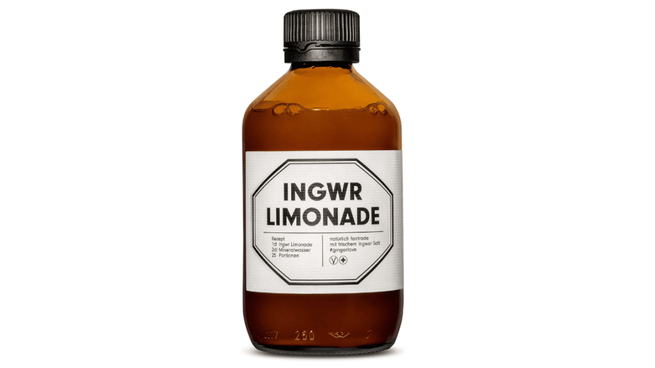 INGWR, Ingwerlimo, 25 Portionen, 250ml